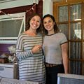 Marissa and Arianna.<br />July 29, 2017 - At Paul and Norma's in Tewksbury, Massachusetts.