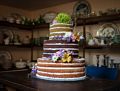 The wedding cake.<br />Jordan and Nick's wedding.<br />July 23, 2017 - Manchester by the Sea, Massachusetts.