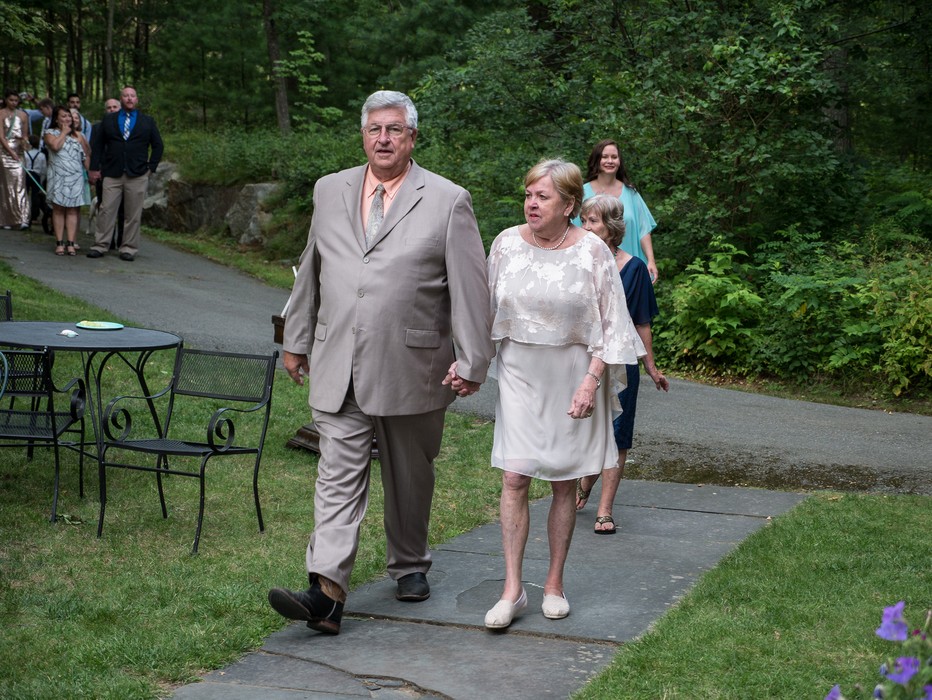 Grandparents Jim and Helga.<br />Jordan and Nick's wedding.<br />July 23, 2017 - Manchester by the Sea, Massachusetts.