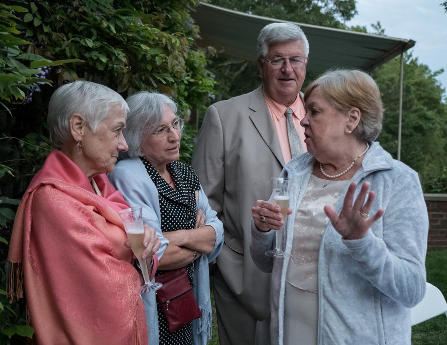 Baiba, Joyce, Jim, and Helga.<br />Jordan and Nick's wedding.<br />July 23, 2017 - Manchester by the Sea, Massachusetts.