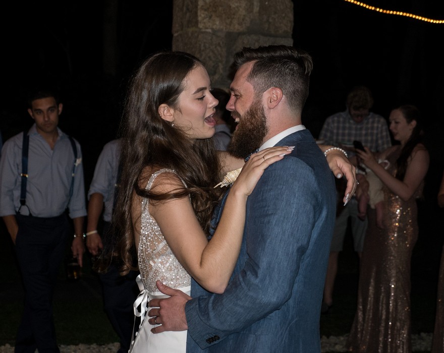 Jordan and Nick sharing the first dance.<br />Jordan and Nick's wedding.<br />July 23, 2017 - Manchester by the Sea, Massachusetts.