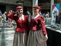 Girls in coutume.<br />Latvian Song and Dance Festival.<br />June 30, 2017 - At the Renaissance Hotel in Baltimore, Maryland.