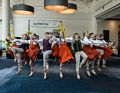 Young dancers.<br />Latvian Song and Dance Festival.<br />June 30, 2017 - At the Renaissance Hotel in Baltimore, Maryland.