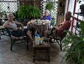 Baiba, Joyce, and Ronnie at lunch.<br />July 1, 2017 - At Ronnie and Baiba's in Baltimore, Maryland.