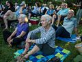 Joyce, Baiba, and Ronnie.<br />Backyard American folk music.<br />July 1, 2017 - Baltimore, Maryland.