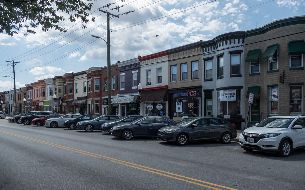 W. 36th Street.<br />July 1, 2017 - Hampden section of Baltimore, Maryland.