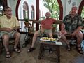 Juris, Ronnie, John.<br />July 3, 2017 - At Ronnie and Baiba's in Baltimore, Maryland.