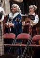 On left, the oldest participant.<br />Latvian Song and Dance Festival.<br />July 3, 2017 - Joseph Meyerhoff Symphony Hall, Baltimore, Maryland.