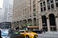 Buildings across the street from the Grand Hyatt.<br />July 12, 2017 - Manhattan, New York City, New  York.
