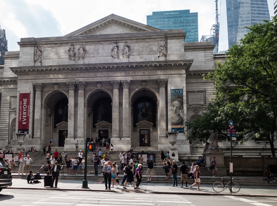 The New York Public Library.<br />July 12, 2017 - Manhattan, New York City, New  York.