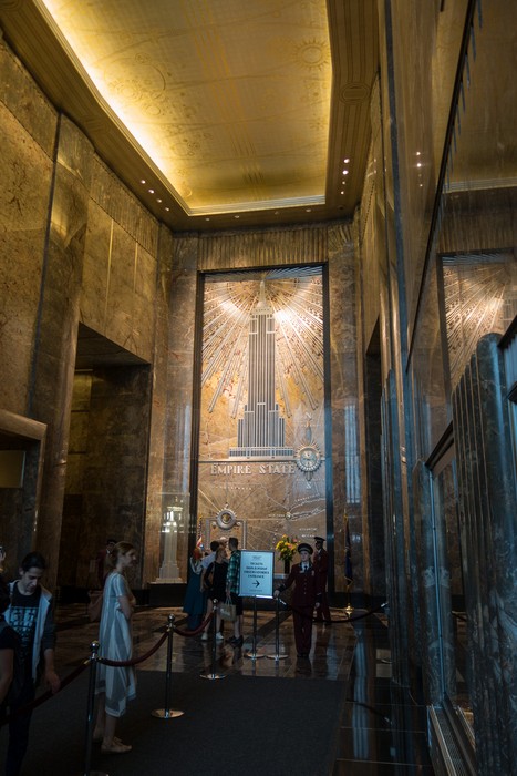 Lobby of the Empire State Building.<br />July 12, 2017 - Manhattan, New York City, New  York.