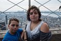 Matthew and Miranda on the 86th floor of the Empire State Building.<br />July 12, 2017 - Manhattan, New York City, New  York.
