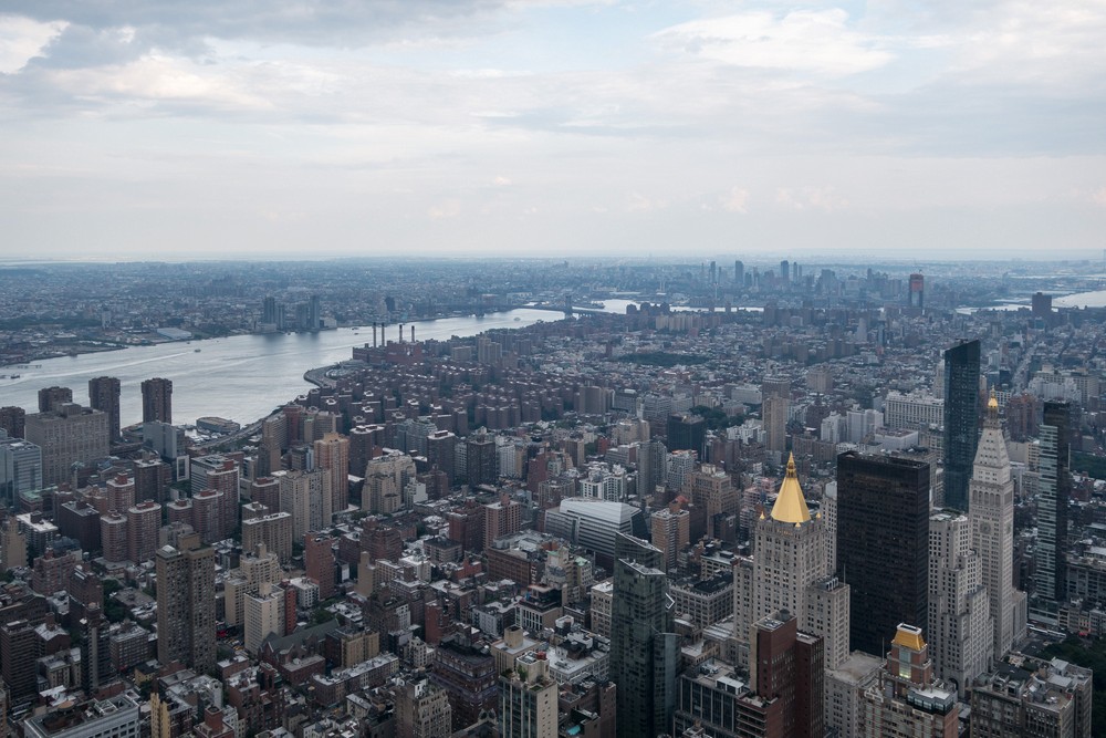 View SSE from 86th floor of the Empire State Building.<br />July 12, 2017 - Manhattan, New York City, New  York.