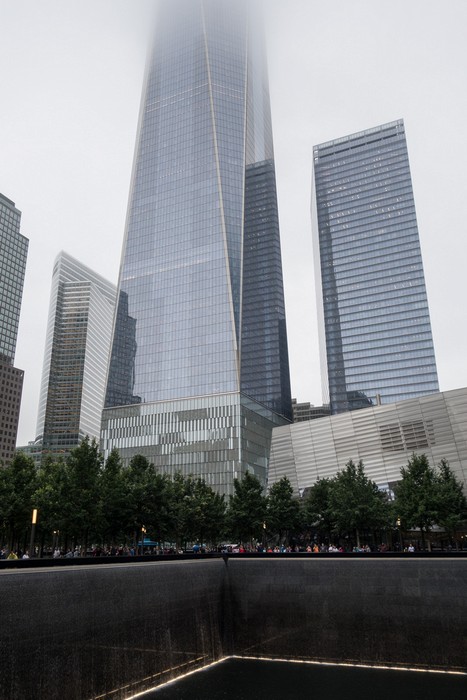September 11 Memorial Site.<br />July 13, 2017 - Manhattan, New York City, New  York.