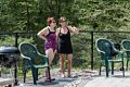 Linda and Holly.<br />Aug. 6, 2017 - At Carl and Holly's in Mendon, Massachusetts.