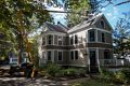 Cleaning our roof.<br />Sept. 29, 2017 - At home in Merrimac, Massachusetts.