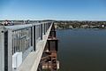 Oct. 20, 2017 - On the Poughkeepsie-Highland pedestrian bridge, New York.