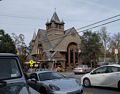 A former church, now the Terrapin Restaurant.<br />Oct. 21, 2017 - Rhinebeck, New York.