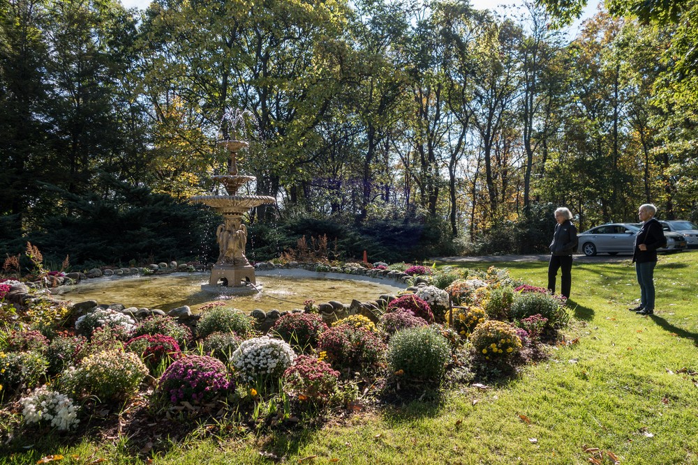 Joyce and Baiba.<br />Oct. 22, 2017 - Seamon Park, Saugerties, New York.