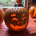 Joyce's contribution.<br />Pumpkin carving party.<br />Oct. 29, 2017 - At Ron and Kathie's, Merrimac, Massachusetts.