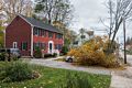 Impact of last night's storm.<br />On Woodland Street towards Rt. 110.<br />Oct. 30, 2017 - Merrimac, Massachusetts.