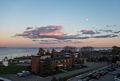 US Coast Guard buildigs.<br />Dinner at the Rear Range Lighthouse, courtesy of Laila.<br />Oct. 31, 2017 - Newburyport, Massachusetts.