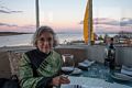 Joyce.<br />Dinner at the Rear Range Lighthouse, courtesy of Laila.<br />Oct. 31, 2017 - Newburyport, Massachusetts.