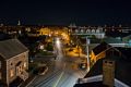 Water Street towards Market Square.<br />Dinner at the Rear Range Lighthouse, courtesy of Laila.<br />Oct. 31, 2017 - Newburyport, Massachusetts.