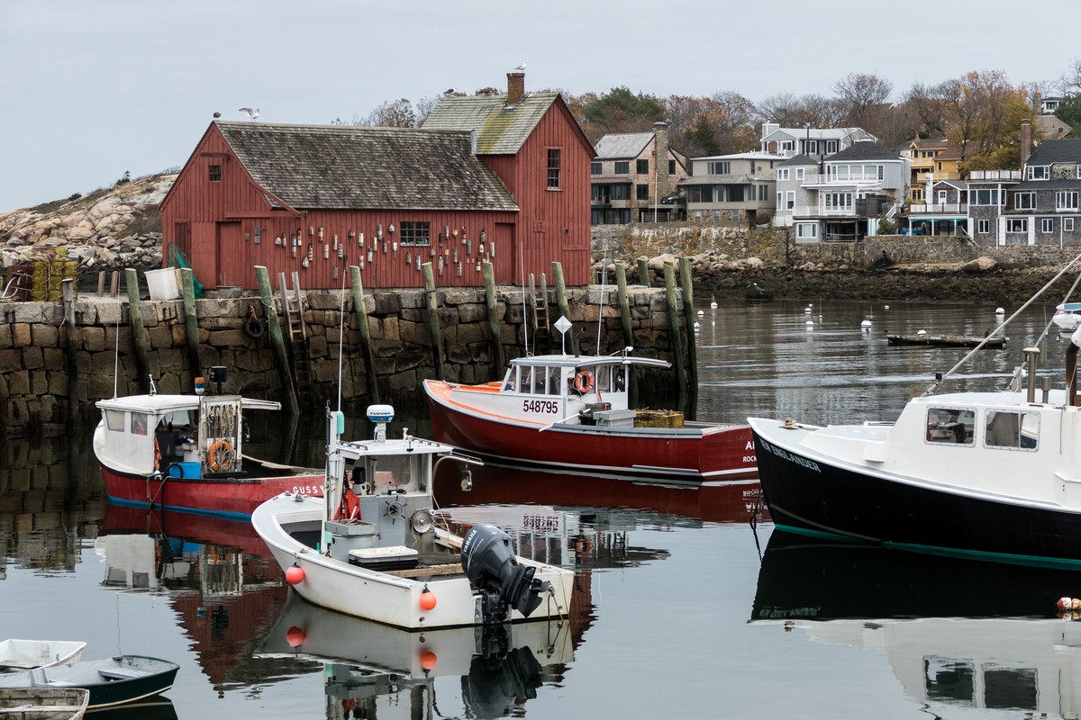 Motif #1.<br />Nov. 5 - 2017 - Bearskin Neck, Rockport, Massachusetts.