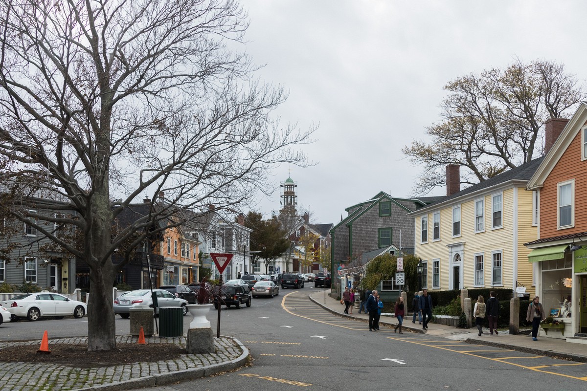 Main Street.<br />Nov. 5 - 2017 - Rockport, Massachusetts.