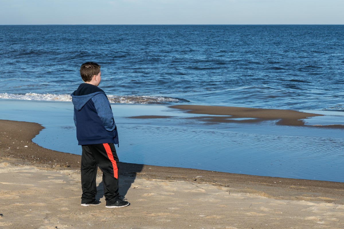 Matthew.<br />A walk with Joyce, Carl, and Matthew.<br />Nov. 25, 2017 - Parker River National Wildlife Refuge, Plum Island, Massachusetts.