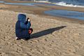 Matthew photographing.<br />A walk with Joyce, Carl, and Matthew.<br />Nov. 25, 2017 - Parker River National Wildlife Refuge, Plum Island, Massachusetts.