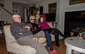 Uldis, Lilita, and Priscilla.<br />Dec. 2, 2017 - At John and Priscilla's in Newmarket, New Hampshire.