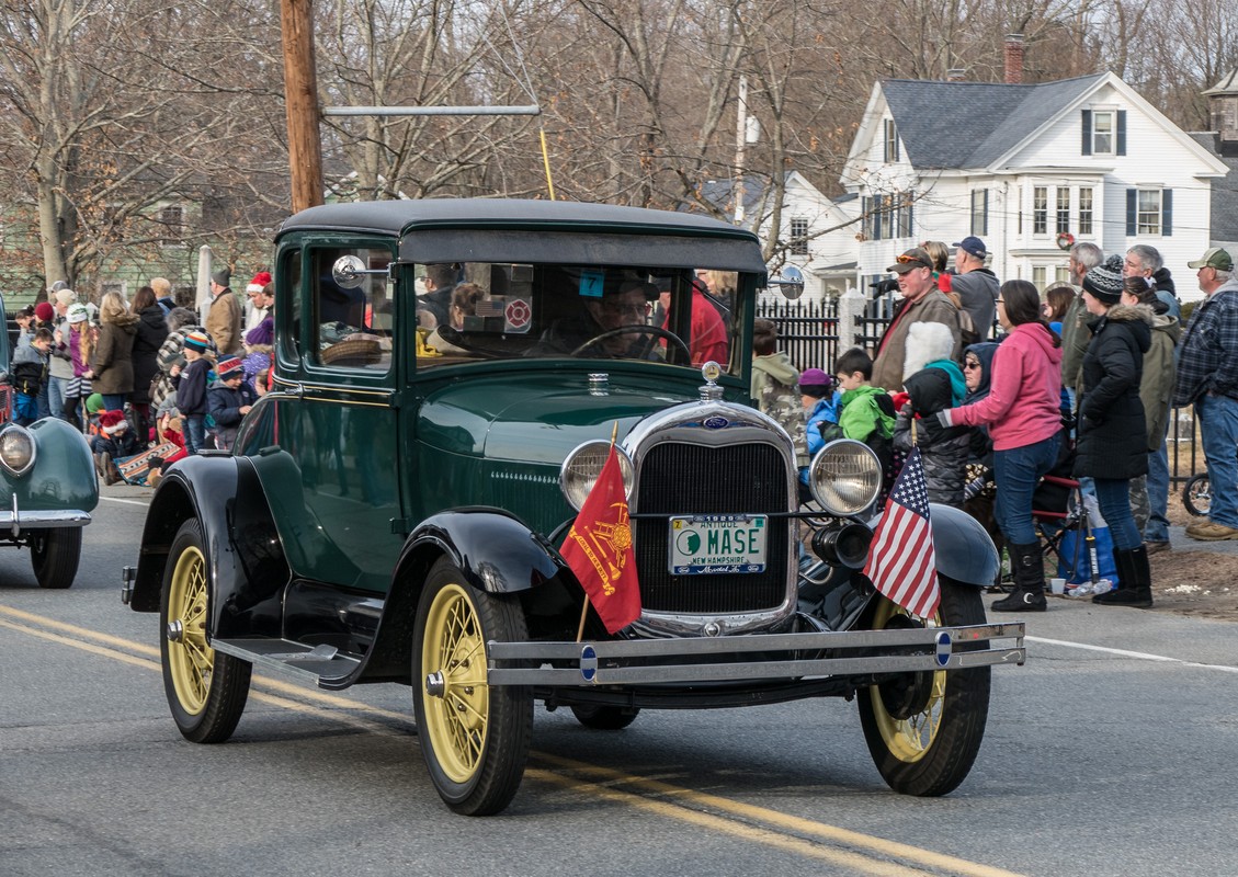 Santa Parade.<br />Dec. 3, 2017 - Merrimac, Massachusetts.