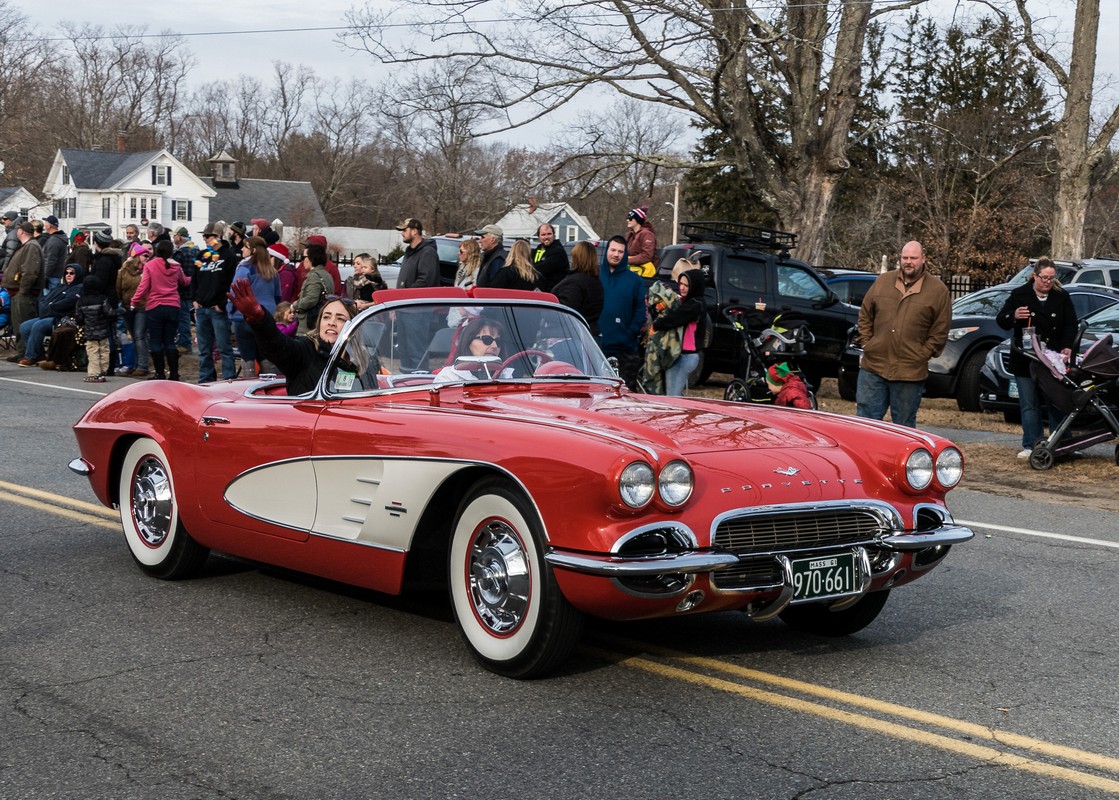 Santa Parade.<br />Dec. 3, 2017 - Merrimac, Massachusetts.