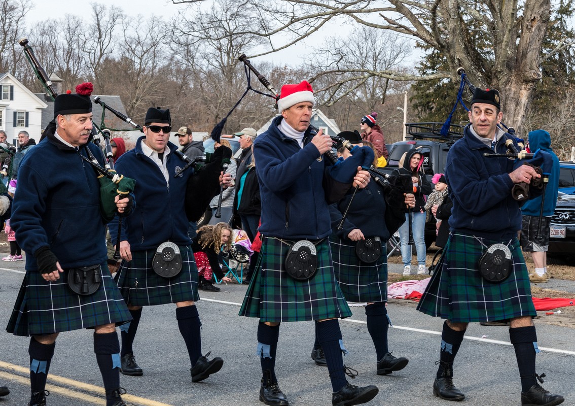 Santa Parade.<br />Dec. 3, 2017 - Merrimac, Massachusetts.