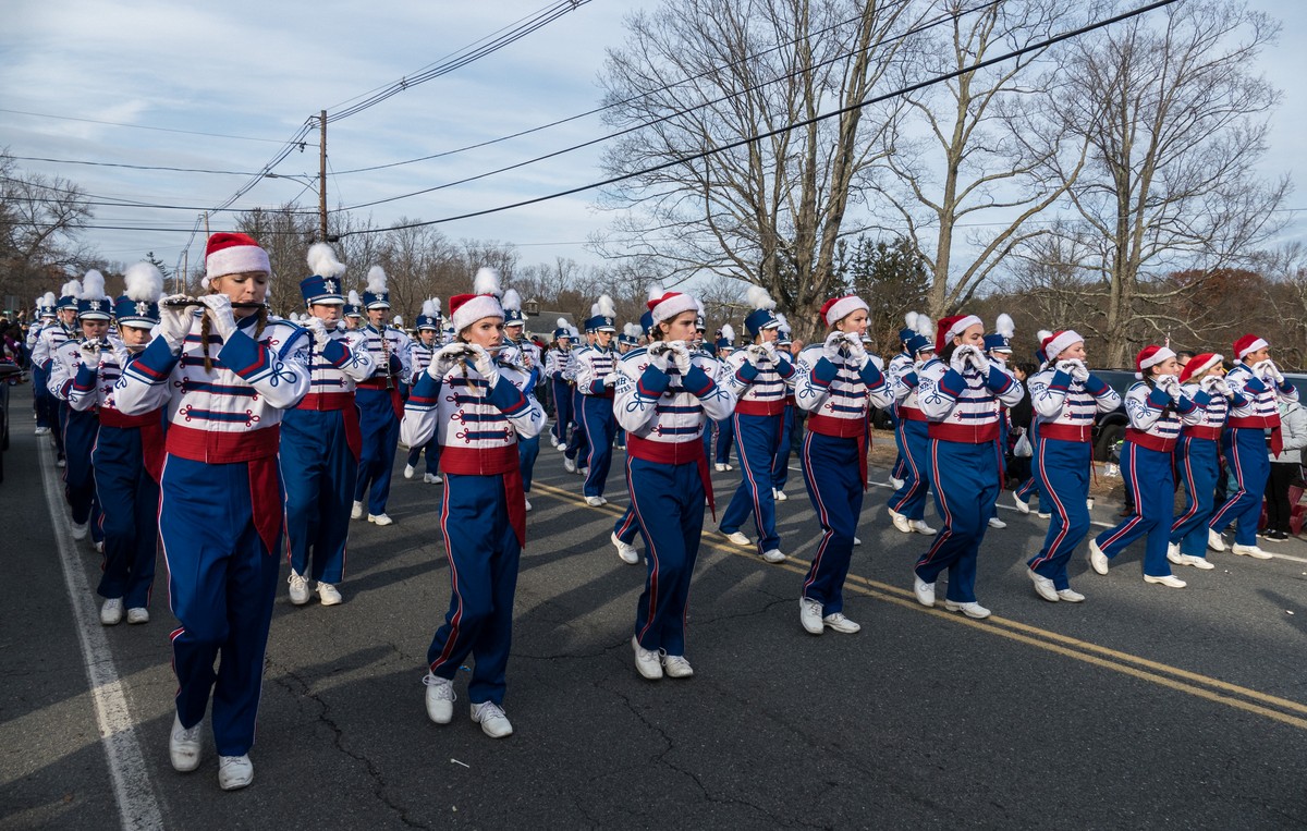 Santa Parade.<br />Dec. 3, 2017 - Merrimac, Massachusetts.