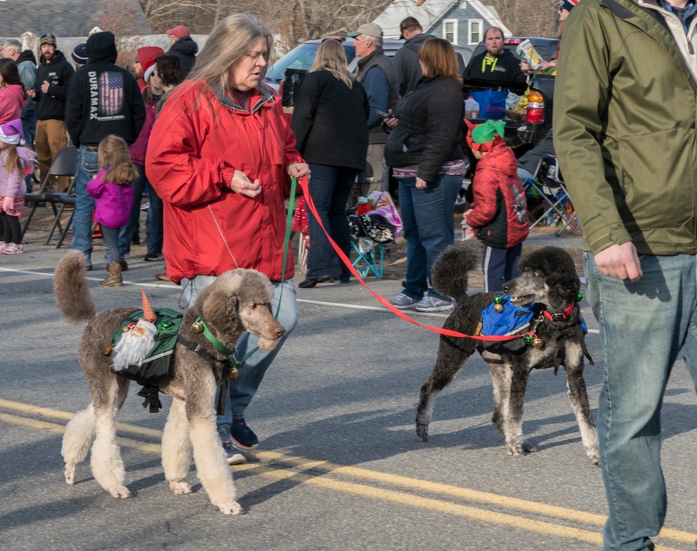 Santa Parade.<br />Dec. 3, 2017 - Merrimac, Massachusetts.