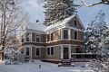 Our house after the first snowstorm of the year.<br />Dec. 10, 2017 - At home in Merrimac, Massachusetts.