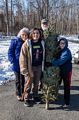 Joyce, Miranda, Egils, and Matthew.<br />Our annual Christmas tree cutting excursion.<br />Dec. 16, 2017 - Merri Tree Farm, Merrimac, Massachusetts.