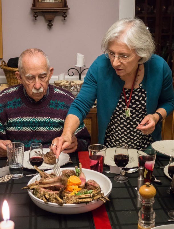 Ronnie and Joyce.<br />Dec. 25, 2017 - At home in Merrimac, Massachusetts.