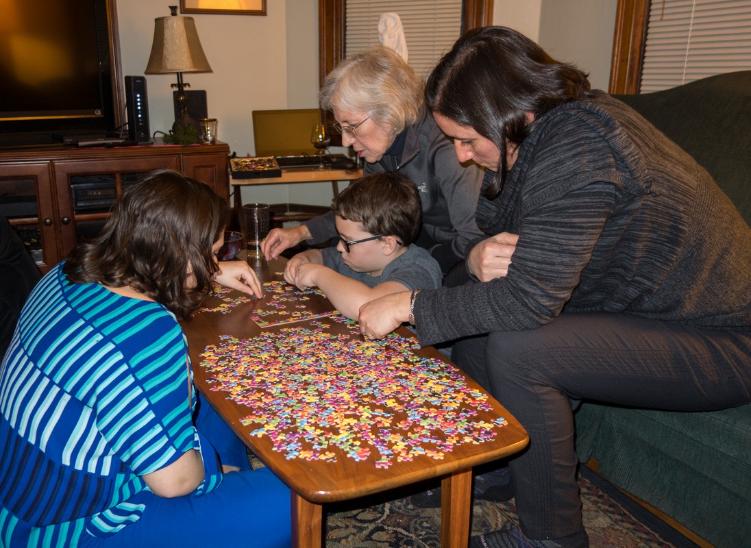 Miranda, Matthew, Joyce, and Melody.<br />Dec. 27, 2017 - At home in Merrimac, Massachusetts.