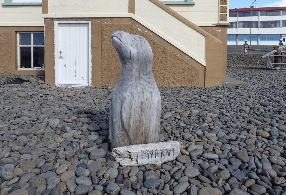 At the Seal Center.<br />April 16, 2016 - Hvammstangi, Iceland.