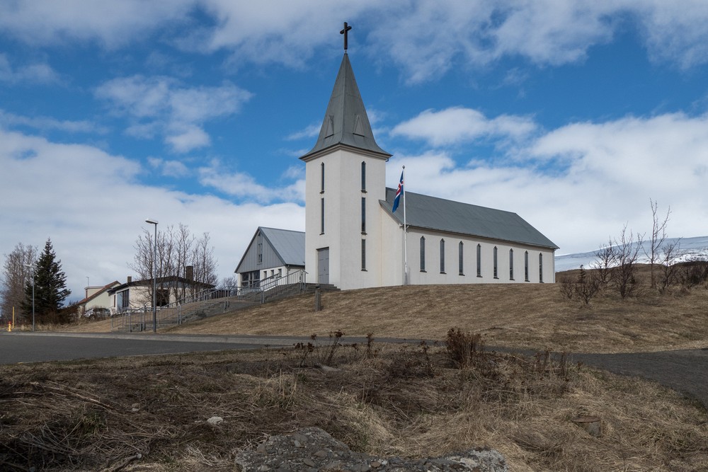 Hike along the Syri-Hvamms.<br />April 16, 2016 - Hvammstangi, Iceland.