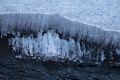 Some of the ice on the stream.<br />Hike along the Syri-Hvamms.<br />April 16, 2016 - Hvammstangi, Iceland.