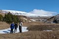 Joyce, Marks, and Eric.<br />Hike along the Syri-Hvamms.<br />April 16, 2016 - Hvammstangi, Iceland.