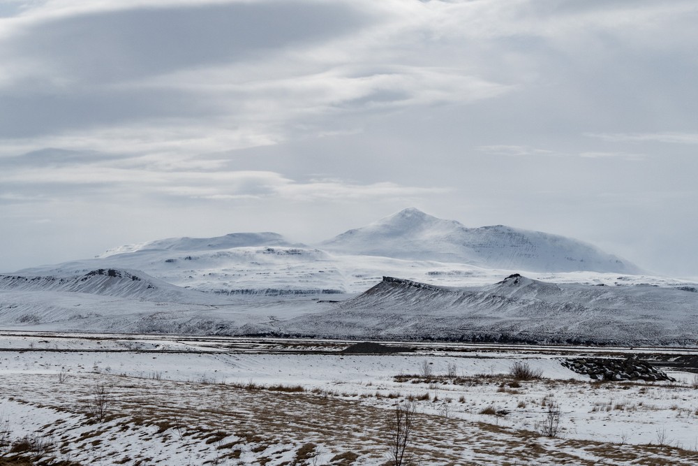 April 17, 2017 - Somewhere between Hvammstangi and Akureyri, Iceland.