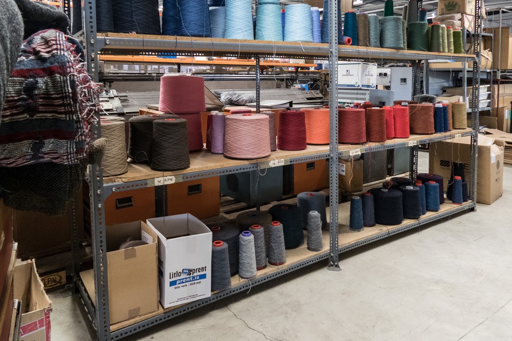 Kidka Wool Factory Shop.<br />April 18, 2017 - Hvammstangi, Iceland.