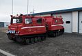 A rescue vehicle.<br />April 18, 2017 - Hvammstangi, Iceland.