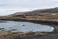 At the Illugastair seal watching site.<br />April 18, 2017 - West shore of Vatnsnes Peninsula, Iceland.